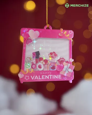 Hologram Shaker Ornament