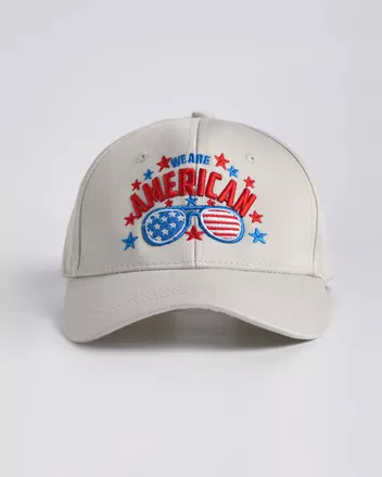 Flat and 3D Puff Embroidered Cap  