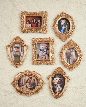 Vintage Photo Frame Magnet
