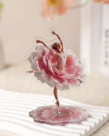 Custom Shape Acrylic Spinning Standee