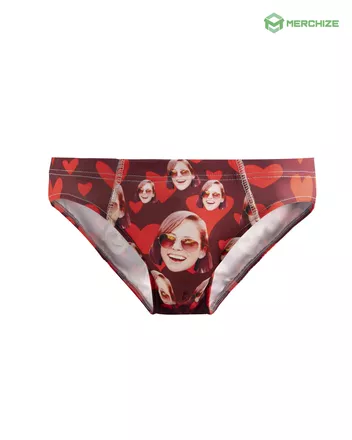 All-over Print Swim Briefs