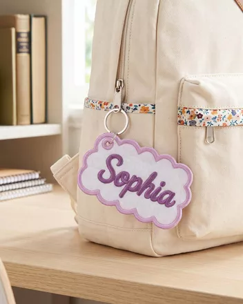 Custom Shape Embroidered Tag