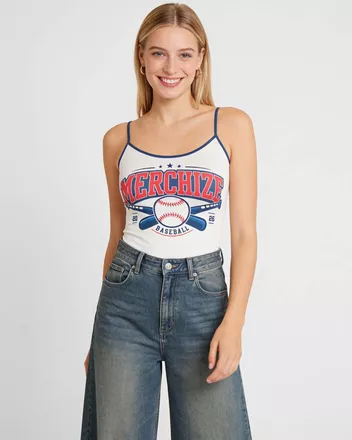 All-over Print Women's Fitted Tank Top (Thin Straps)