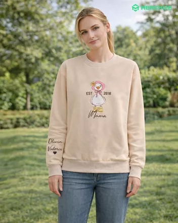 Embroidered Classic Unisex Sweatshirt