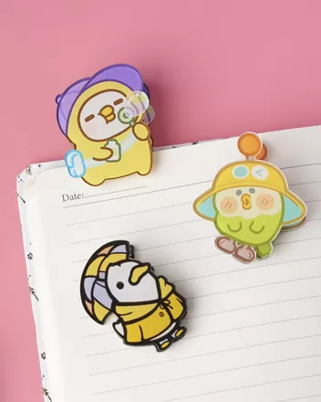 Custom Shape Acrylic Binder Clip