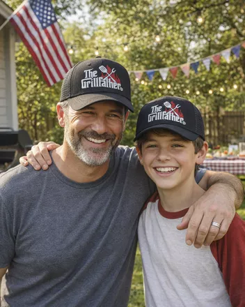 Embroidered Trucker Cap