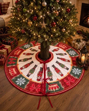 Quilt Christmas Tree Skirt
