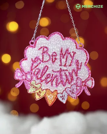  Custom Shape Water Ripple Acrylic Suncatcher 