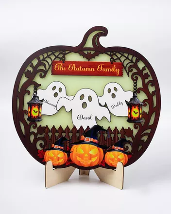 Custom Shape Wood And Luminous Acrylic Sign