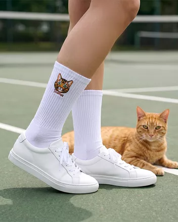 Embroidered Socks