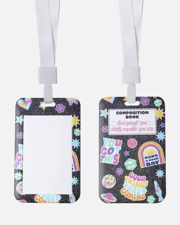 Plastic ID Badge Holder