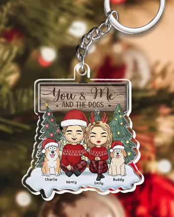 Custom shape Clear 1-side Printed Keychain (Made in US)