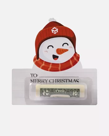 Custom Shape Money Holder Card