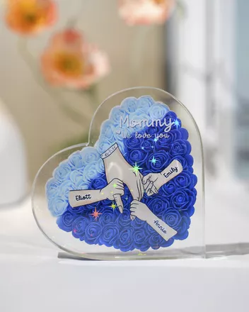 2-side Printed Hologram Acrylic Plaque (without stand) 0.6 IN