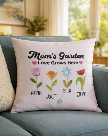 Embroidered Pillow Case