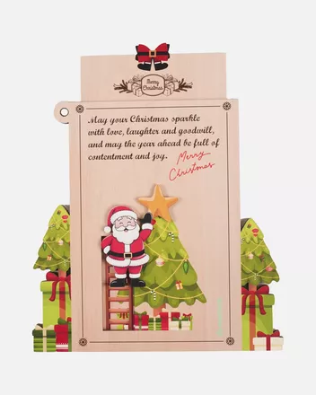 Custom Shape Wooden Slider Ornament