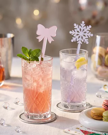Custom Shape 1-Layer Mirror Acrylic Drink Stirrer