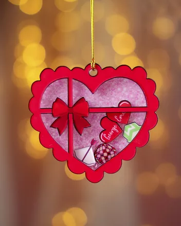 4-Layer Shaker Ornament