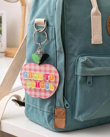 Custom Shape 2-Layer Acrylic Keychain