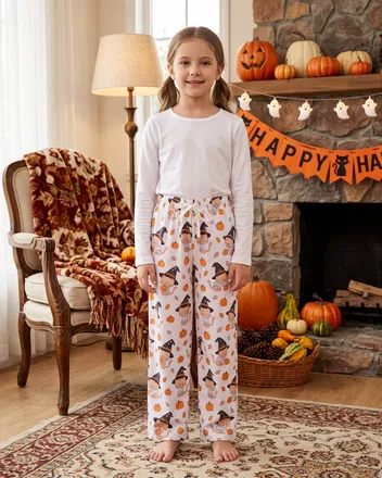 All-over Print Kid and Youth Loose Pajama Pants