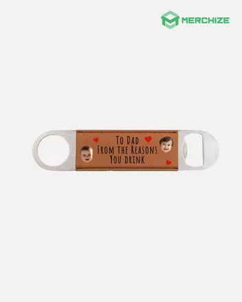 Leatherette Bottle Opener (Made in US)