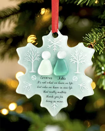 Custom Shape 2-Layer Acrylic Ornament