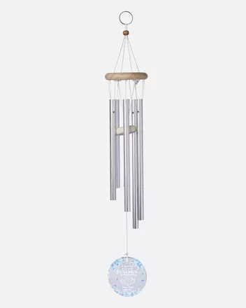 Glass Ornament Wind Chime