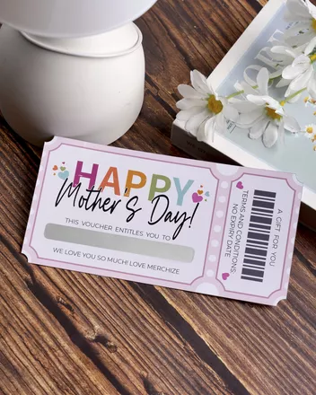 Custom Shape Scratch-Off Card