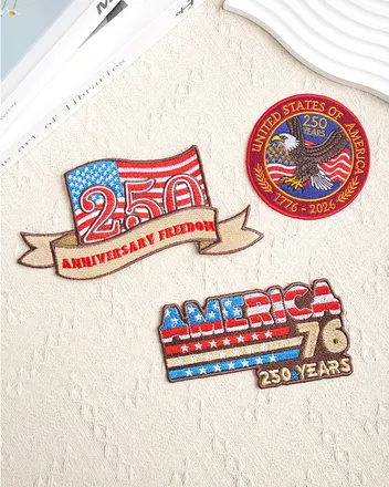 Custom Shape Embroidered Patch