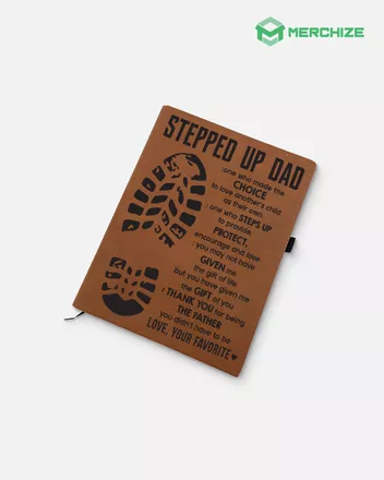 Engraved Leather Notebook (Made in US)