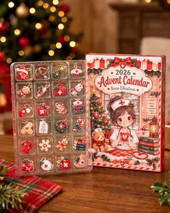 Blind Box Advent Calendar With Acrylic Charms