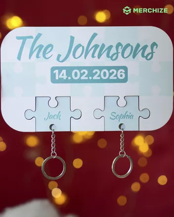  Custom Shape Layered Wood Key Holder